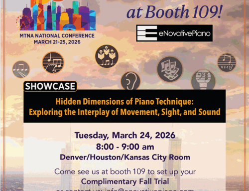 eNovativePiano Showcase at MTNA 2026 Conference Chicago