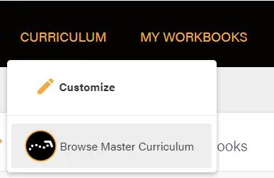 Curriculum Customization Tool